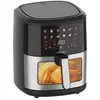 Friteuse Airfryer 6L en inox avec fenêtre MD508A-SW MEDEK