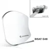 Parabole FIBRE Multisatellite - Cahors - BISAT G4B - 4 LNB - Réception 2 à 4 satellites - Antenne performante