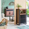 Made in Meubles Buffet en bois marron 100 cm