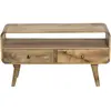 Made In Meubles - Petit meuble tv en bois de manguier Maëva