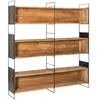 Bibliothèque en bois recyclé 180 cm Blaise