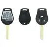 ADNAUTO COQUE CLE ADAPTABLE compatible avec Nissan 3 BOUTONS LAME CRANTEE FIXE