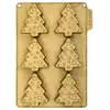 Electrodepot Moule Silicone 6 Sapins Individuels