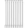 Esschert's Garden Support pour guirlande et éclairages extérieurs (Lot de 10)