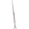 Echelle coulissante à corde 3 plans 3x14 échelons 150 kg - Hailo