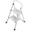 Selekta Marche pied 2 marches pliable en acier inoxydable