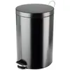 Hailo Poubelle de cuisine à pédale 20L Noire mat - SELEKTA
