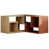 Meuble TV modulable en bois L145cm - Terracotta
