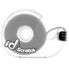 ID-SCRATCH - Bande Auto-Agrippante Prédécoupée, Gris, 2m/2cm