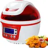 Syntrox Germany Friteuse à air chaud turbo avec écran LED 10L max. 250 ° rouge