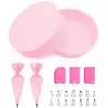 2 Moule Gateau Silicone Rond, 20.3 cm Vendos85