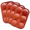 4 Moule Silicone Demi-Sphère Vendos85