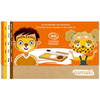Kit Maquillage de fête Namak 3 Couleurs Lion et Giraffe