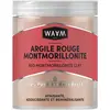 Waam - Argile Rouge Montmorillonite Masque hydratant 250 g unisex