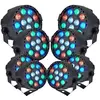 Projecteur Ibiza Light LED 8 PAR MINI RGBW