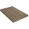 Matelas futon latex 160x200 - Taupe - Ferme - TERRE DE NUIT
