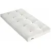 Matelas futon coton traditionnel, 13cm écru 90x190