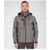 NORTH WAYS Veste Softshell Flores - Mixte - Gris Chiné / Noir