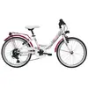 Vélo enfant VTC 20" Fille - 6 Vitesses - Dérailleur Shimano - Freins V...
