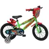 Vélo Enfant 14" URBAN SKATE Garçon ( taille 90 cm à 105 cm ) Vert ...