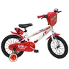 A.T.L.A.S. Teen Monster Vélo Enfant garçon 14', Blanc et Rouge, 14