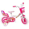 Eden Bikes Vélo Enfant 12 Fille LICORNE/UNICORN pour enfant ? 90 cm avec stabilisateurs à molettes
