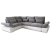 LOUNGITUDE Canapé d'angle SEBASTIAN Réversible et Convertible avec cof...