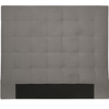 LOUNGITUDE Tête de lit capitonnée en tissu MEGAN - 142 x 7 x 120 cm - Usinestreet