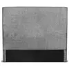 Tête de lit - LOUNGITUDE - NUMA - Gris - Elégance - Chic - 140 cm
