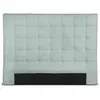 LOUNGITUDE Tête de lit capitonnée en tissu MEGAN - 142 x 7 x 120 cm - Usinestreet