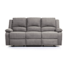 LOUNGITUDE RELAXXO - Canapé de Relaxation électrique 3 places Microfibre LEO