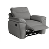 LOUNGITUDE Fauteuil de relaxation manuel ROSS en tissu - 101 x 100 x 102 cm - Usinestreet