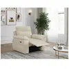 Loungitude - Fauteuil de relaxation électrique ross en tissu - Beige