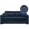 LOUNGITUDE Canapé convertible express 3 places ESIO couchage quotidien...