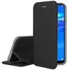 Ibroz Etui Folio Cover en Cuir noir pour Huawei Y7