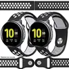 Bracelet IBROZ Samsung/Huawei Sport 20mm blanc+gris x2