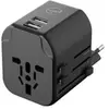 Adaptateur de voyage universel 2 USB-A Mobility Lab 1840 W Noir
