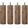 Fdl-mg Jeu de 4 pieds LOUNGE o : 65 mm - hauteur : 170 mm - vis de 8 m...