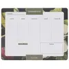 Agenda hebdomadaire Kiub Bnf Voyage Fleur Blanche TU