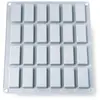 Grande Flexi'Plaque silicone 24 mini-financiers Mathon