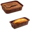 Lot de 2 Flexi'Moules en silicone - 1 rectangle 28 cm et 1 cake 24 cm ...