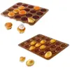 Lot de 2 Flexi'Plaques en silicone - 20 mini-muffins et 24 mini-madele...