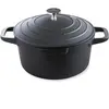 Mathon Cocotte légère ronde en fonte d'aluminium 20 cm 2,6 L coloris n...