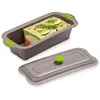 Rigiflex Terrine en silicone structure acier avec couvercle 2 en 1 24 cm Mathon
