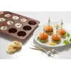 Flexi'plaque silicone 15 mini demi-sphères 3 cm Mathon