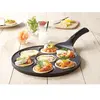 Poêle 7 mini blinis ou pancakes à induction fonte 26.5 cm Mathon