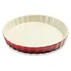 Moule à tarte en céramique 24 cm rouge Mathon