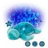 Cloud B Veilleuse musicale Tranquil Turtle - Aqua - Rechargeable Little Dutch