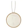 Petit Artichaut Médaillon empreinte en bois