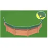 Piscineo - Bâche hiver Eco verte compatible piscine modèle Lokka